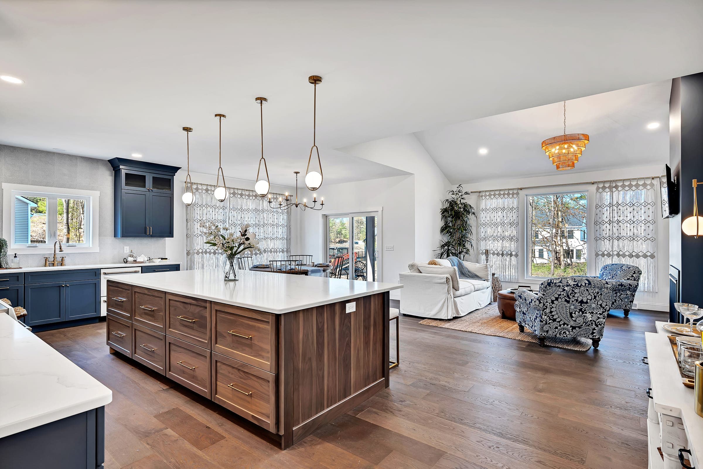 Interior of Hidley II, a new build in Wynantskill, New York